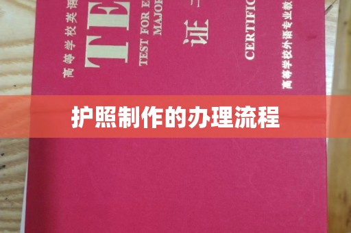 水富护照制作的办理流程