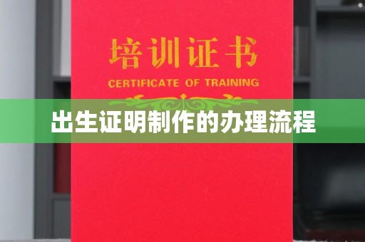 岳麓出生证明制作的办理流程
